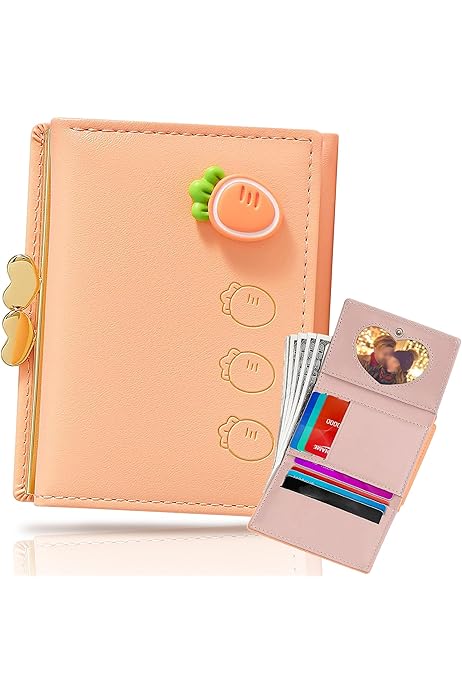 Porta Monedas Euro Mini Monedero Rosa De PVC Con Asa Para