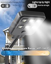 Ofuray Solar Street Lights Outdoor – Super Flood