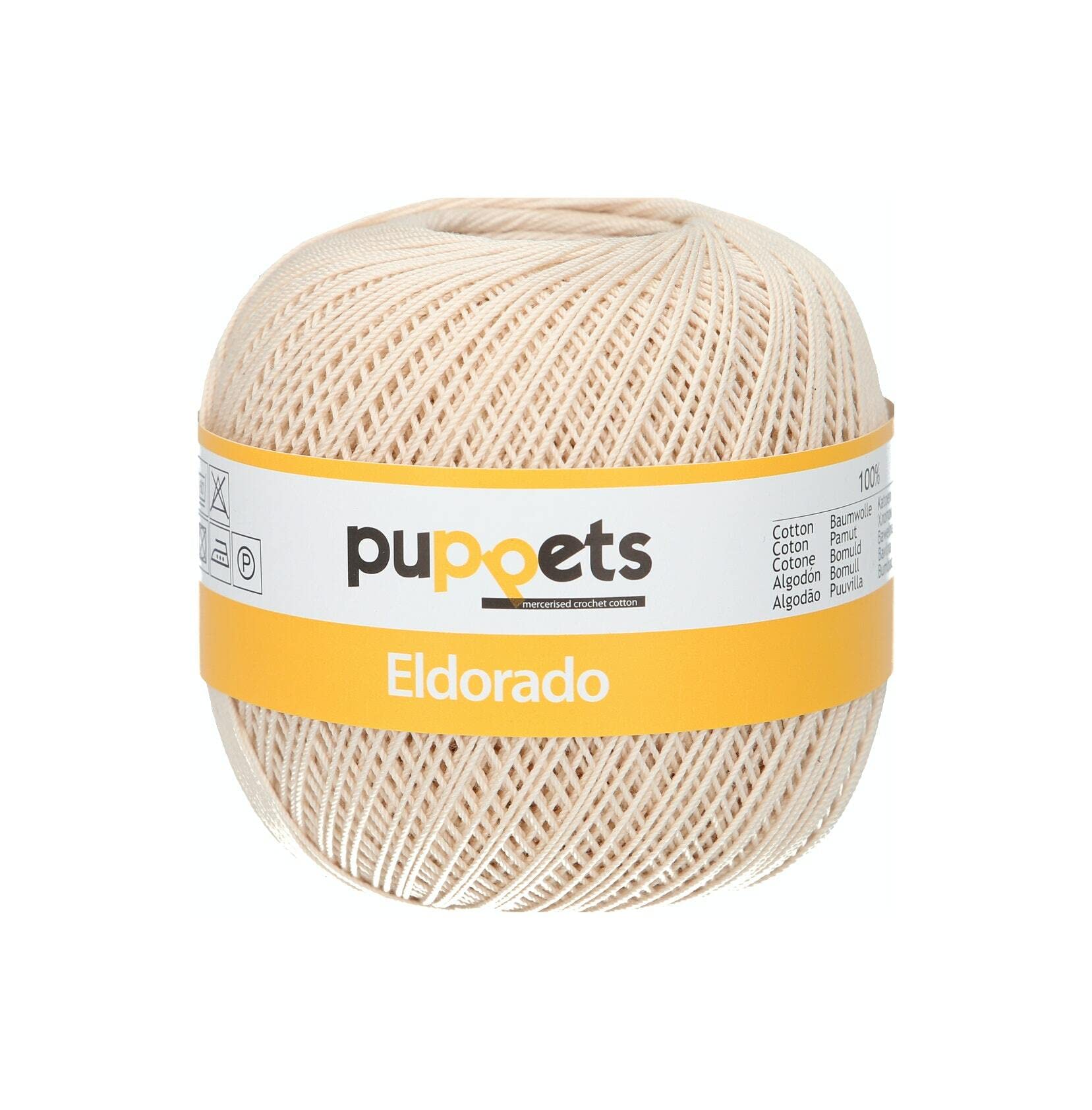 Puppets Eldorado 4269 Crochet Yarn 10 Thickness 50 g Yarn 265 m โ image 1