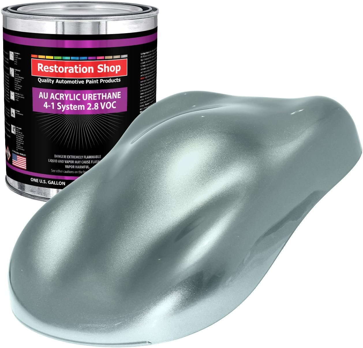 Restoration Shop Gallon ONLY Cool Gray Metallic Acrylic