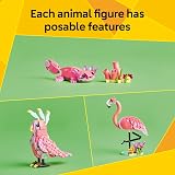 LEGO Creator 3in1 Wild Animals Pink Flamingo Toy 31170 3in1 view 4