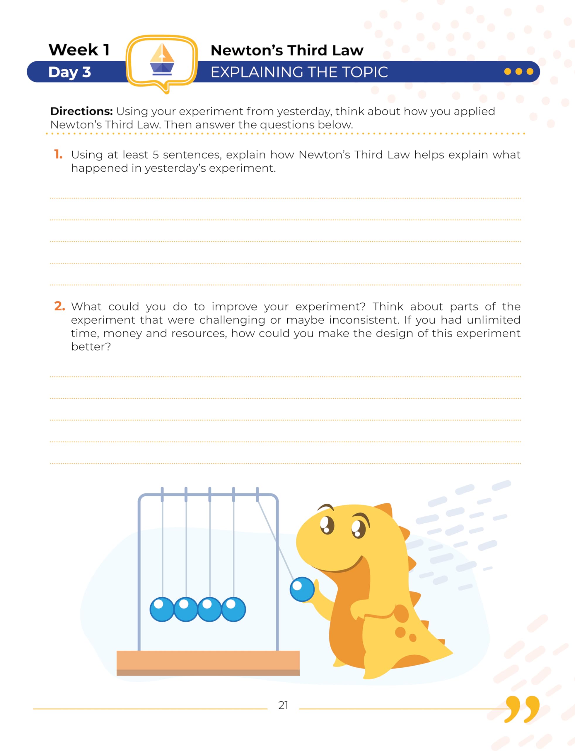 6th Grade Science: Daily Practice Workbook | 20 Weeks of Fun Activities | Physical, Life, Earth & Space Science | Engineering | + Video Explanations ... Explanations Included | 200+ Pages Workbook)