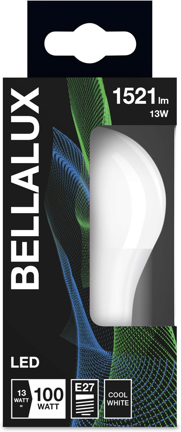 Bella Lux LED Light Bulb, Cold White, Ersatz für 100 Watt - Image 4