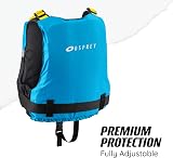 Osprey Junior Buoyancy Aid 50N Kayaking Paddle Boarding XL Blue view 7