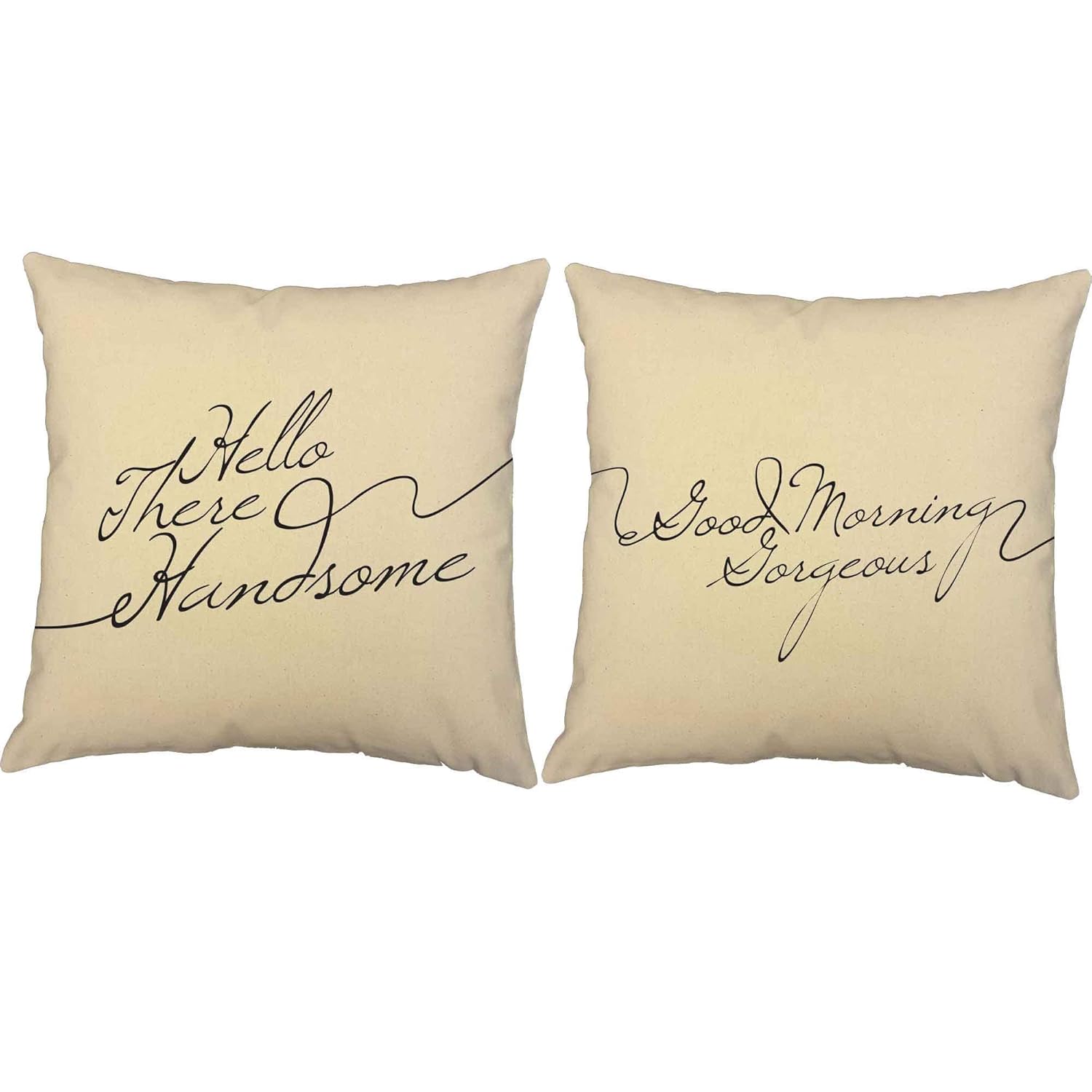 Buy Hello Handsome Natural Indoor 18x18 Inches Covers Only