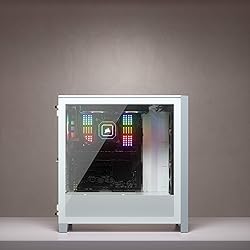 CORSAIR iCUE 4000X RGB Tempered Glass Mid-Tower ATX