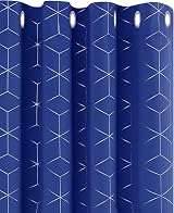 Deconovo Blackout Curtains Set 2 Thermal Insulated Royal Blue 140x260
