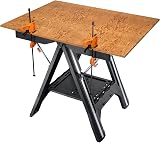 WORX Pegasus WX051 Versatile Folding Work Table Sawhorse with Clamps view 9
