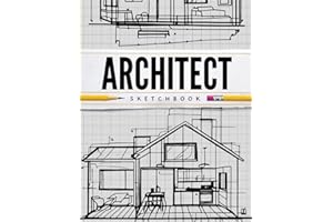 Architect Sketchbook: Millimeter Metric Drafting Paper To Draw Innovating Architectural Designs