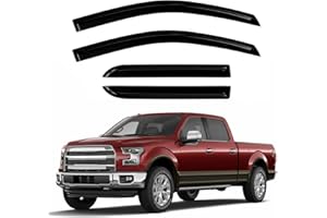 Fullux Vent Shades Compatible with 2015-2023 F150 Supercrew Vent Visors