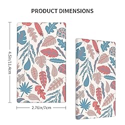 Boho Leaves Single Blank Switch Cover Decorative