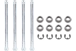 Door Hinge Pin Bushing Kit High Strength Metal Replacement Restores Door Functionality for C1500 C2500 K1500 C3500 K2500 K350