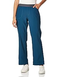 Carhartt Women's Flat Front Straight Leg, Navy, Large