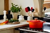 Le Creuset Signature Cast Iron Round Casserole 24 cm Volcanic 4.2 L view 7