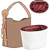Doxo DupontPaper Handbag Organizer Insert for LV All In BB, Premium Water-Resistant All In BB Purse Insert with Zipper, Lightweight Tear-Resistant Storage Pouch Bags Shaper Divider for Luxury Handbags