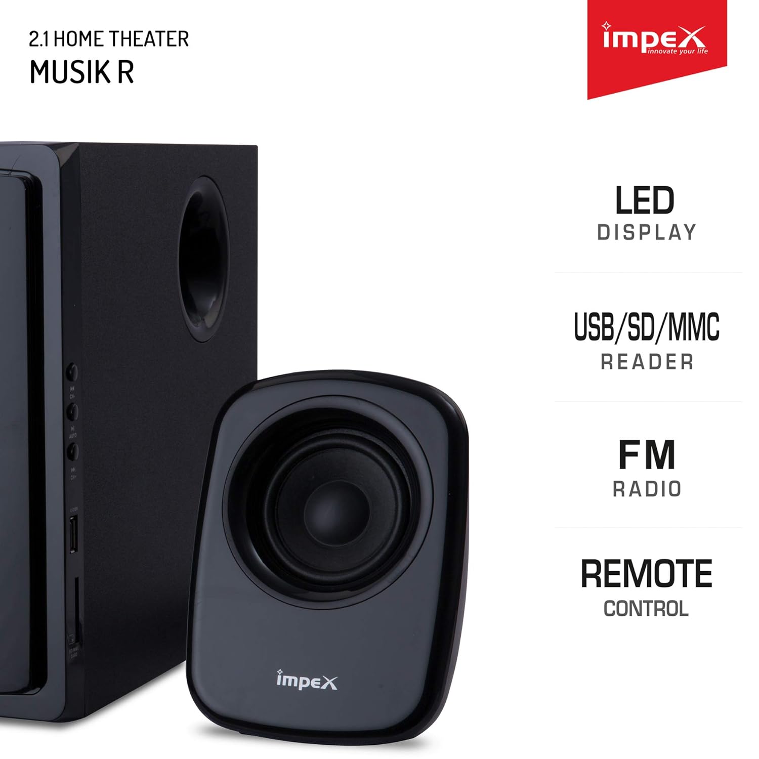 impex 2.1 speaker