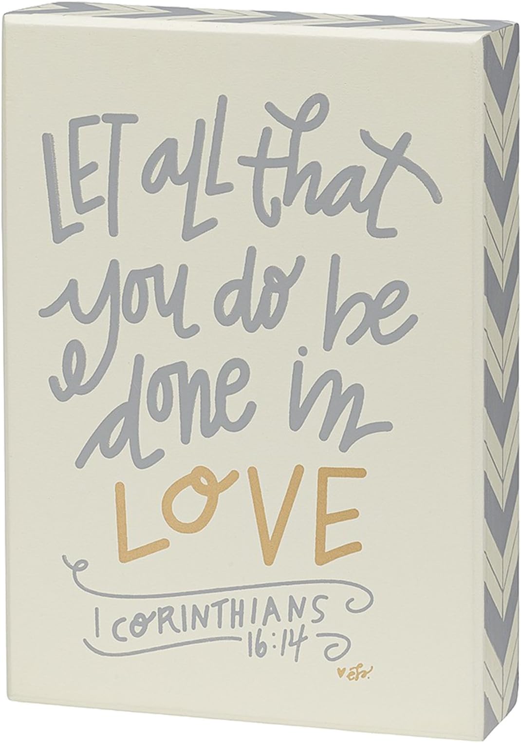 Done in Love Box Sign