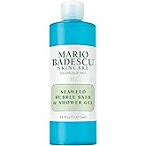 Mario Badescu Seaweed Bubble Bath & Shower Gel - 2-in-1 Daily Moisturizing Body Wash for Men and Women - Body Care Enriched with Marine-Like Fragrance - Revitalizes Skin from Head to Toe