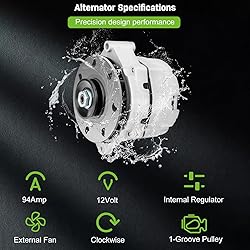 140Amp High Output High Amp Alternator Fits for