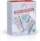 First Aid Beauty Sensitive Skin Starter Set 3-Piece Cleanser Pads Cream