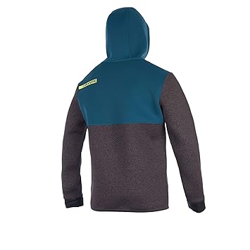 Mystic Watersports - Surf Kitesurf & Windsurfing Voltage Sweat Neopren Hoody Jumper Pewter - Wind- und wasserabweisend