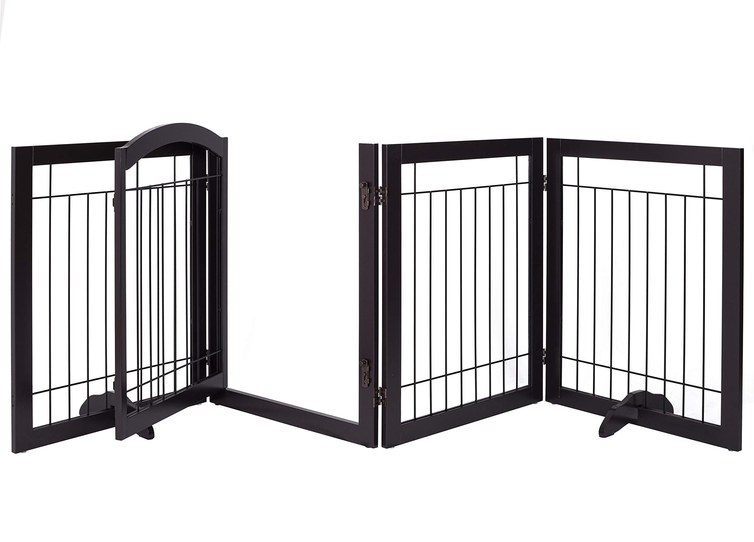 Extra Tall Pet Gate Free Standing Dog Gate Buy SPIRICH 96-inch