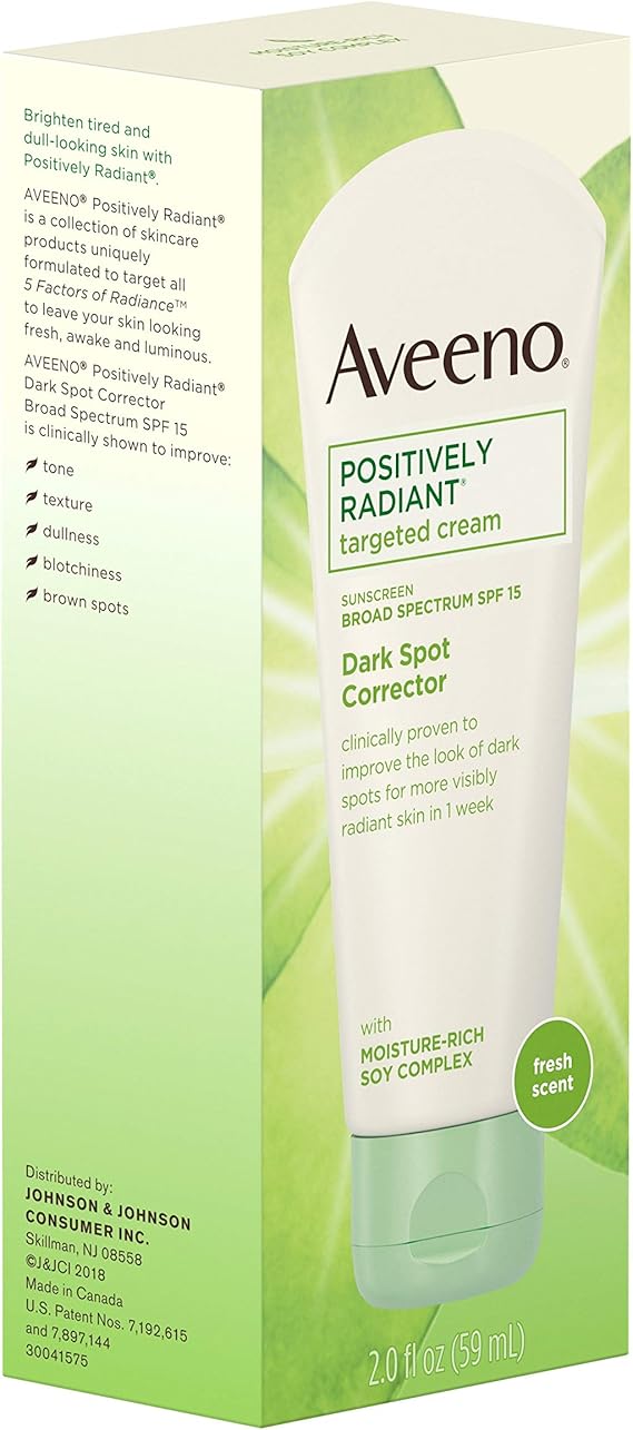 aveeno dark spot cream