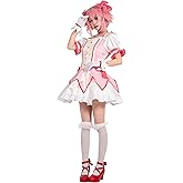 OSIAS Madoka Kaname Cosplay Costume Puella Magi Madoka Magica Dress for Women