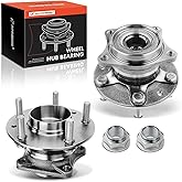 A-Premium 2 x Rear Wheel Bearing and Hub Assembly with 5-Lug Compatible with Mazda CX-7 CX7 2007 2008 2009 2010 2011 2012, AWD Only