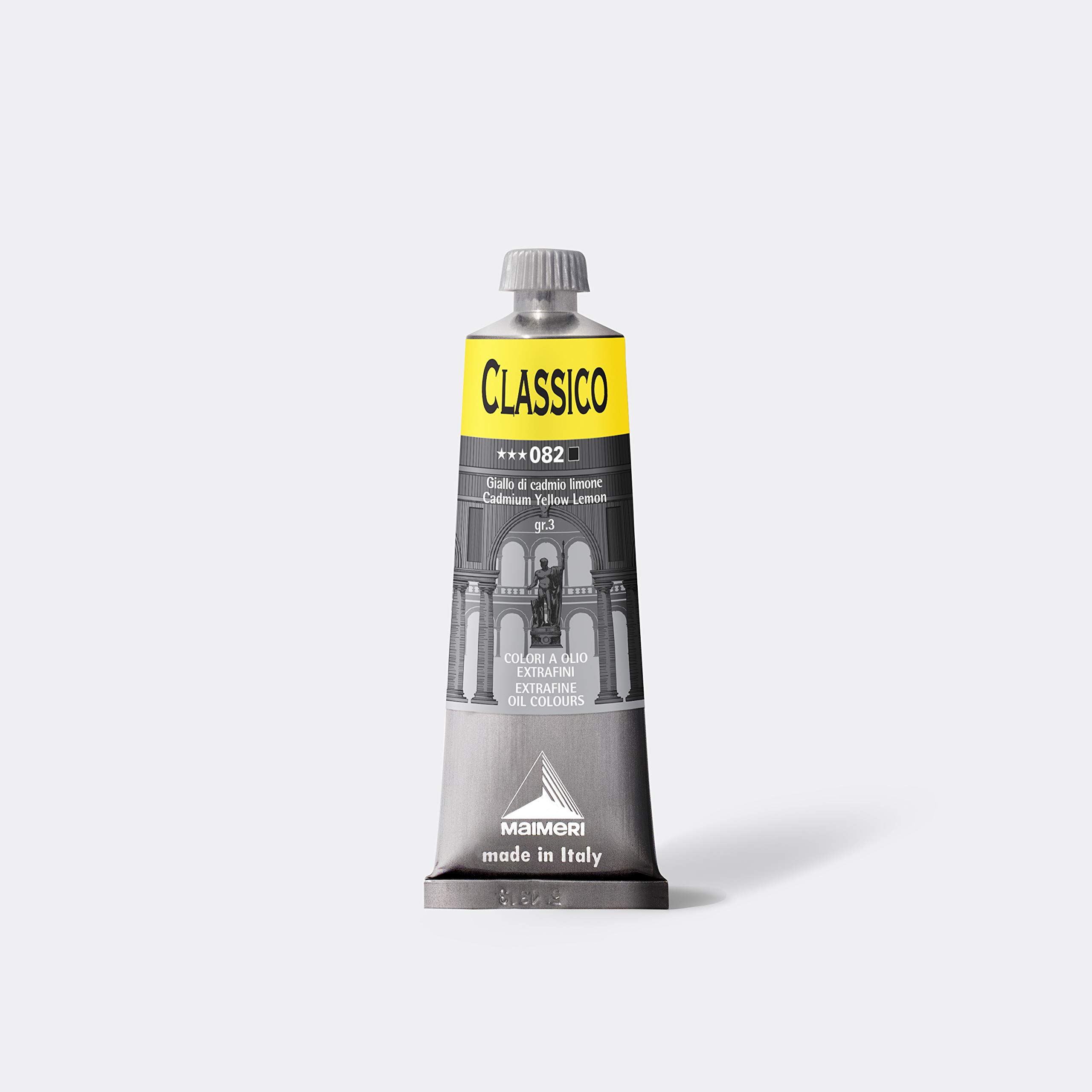 MAIMERI Classico 60 ml Extra Fine Artist Oil Colour, Cadmium Yellow Lemon — image 1