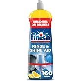 Finish Rinse Aid 100% Better Drying Dishwasher, Lemon Sparkle, 800 ML