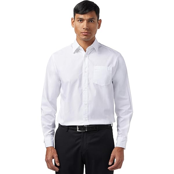Port Authority SuperPro Oxford Shirt – Wrinkle-Resistant Business Casual, White, 3XL - View #6
