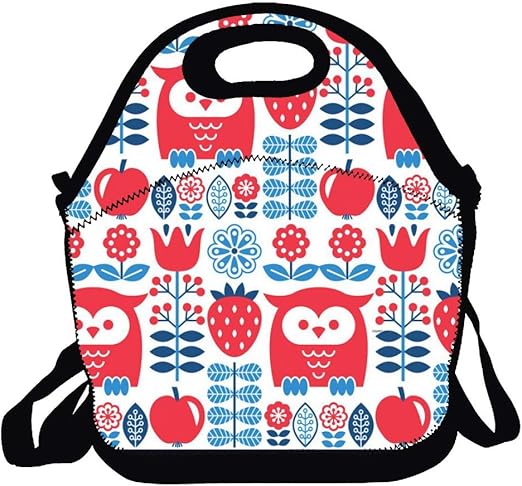 ARTMOVA Bolsa de almuerzo de neopreno, reutilizable, aislante