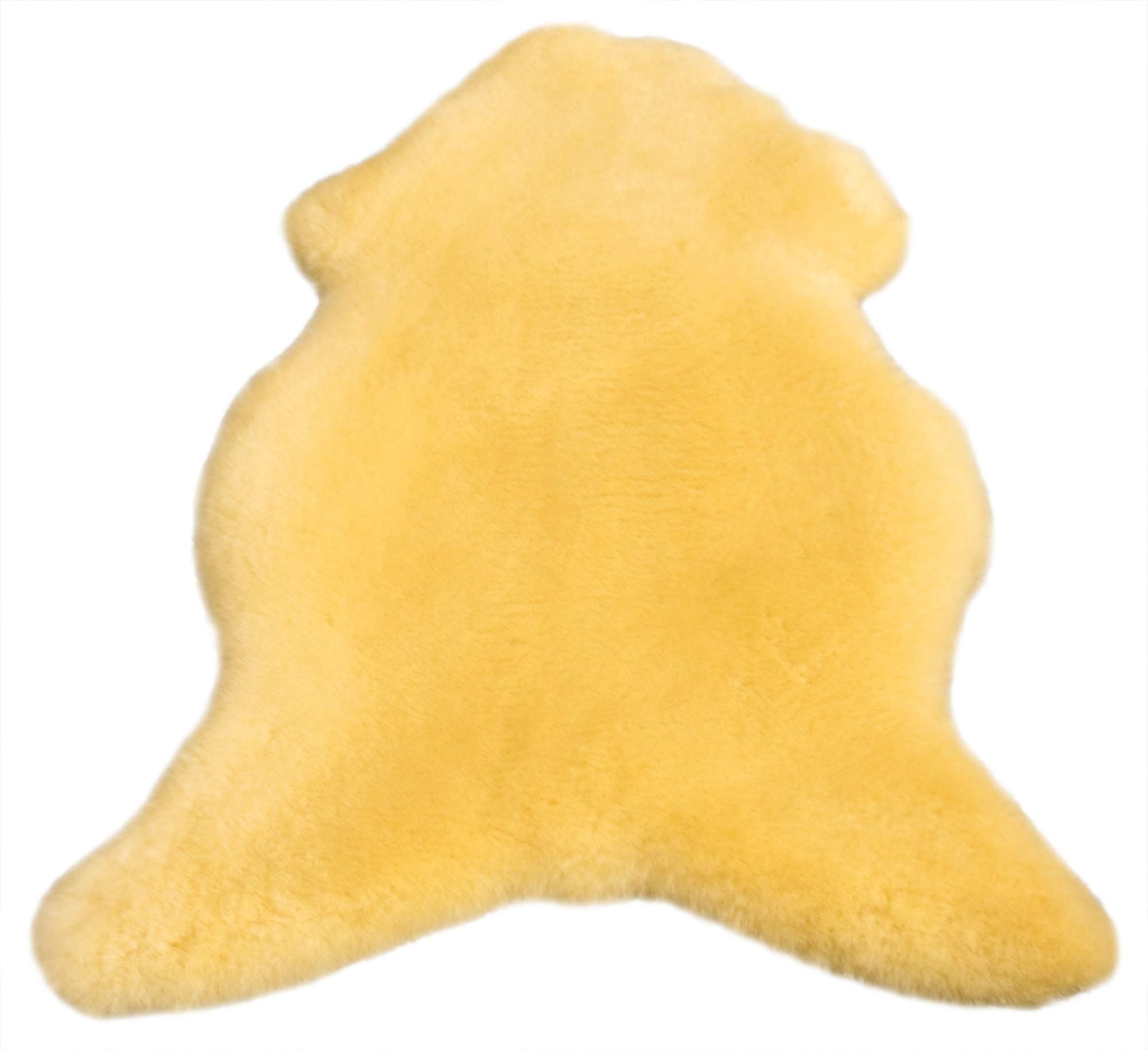 Ciora 100% British Medical Grade/Baby RELUGAN® Eco-Tanned Lamb & Sheepskins - Hand-Picked, Deep-Pile, Whole Skin/Rug (Sheep XX-LARGE (SHORN Fleece): 130-140 x 70-90cm)