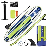 EVAJOY Inflatable Paddle Board 11'×32"×6" Around