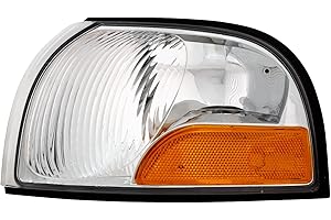 HEADLIGHTSDEPOT Chrome Housing Halogen Park Light Compatible with Mercury Nissan Quest Villager 1999-2002 Includes Left Driver Side Park Light