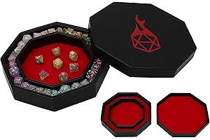 Forged Dice Co. Dice Arena Rolling Tray and Storage Compatible with Any dice Game, D&D and RPG Gaming