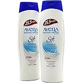Avena Instituto Espanol Soft Shower Gel, Extreme Softeness, with Milk Proteins, 2-Pack of 25.5 FL Oz each, 2 Bottles