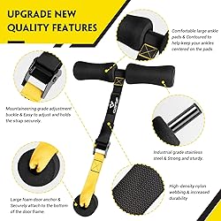 Nordic Hamstring Curl Strap with Fitness Knee