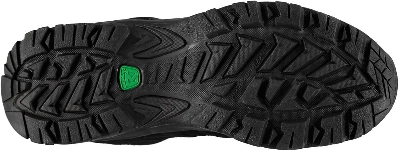 mens black walking boots uk