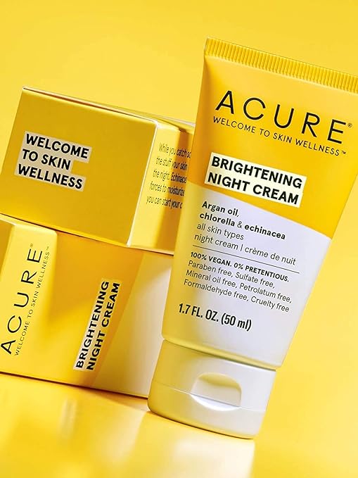 acure brilliantly brightening night cream