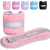 Teloon Ankle Weights Wrist Leg Arm Weights for Women Men with Adjustable Straps