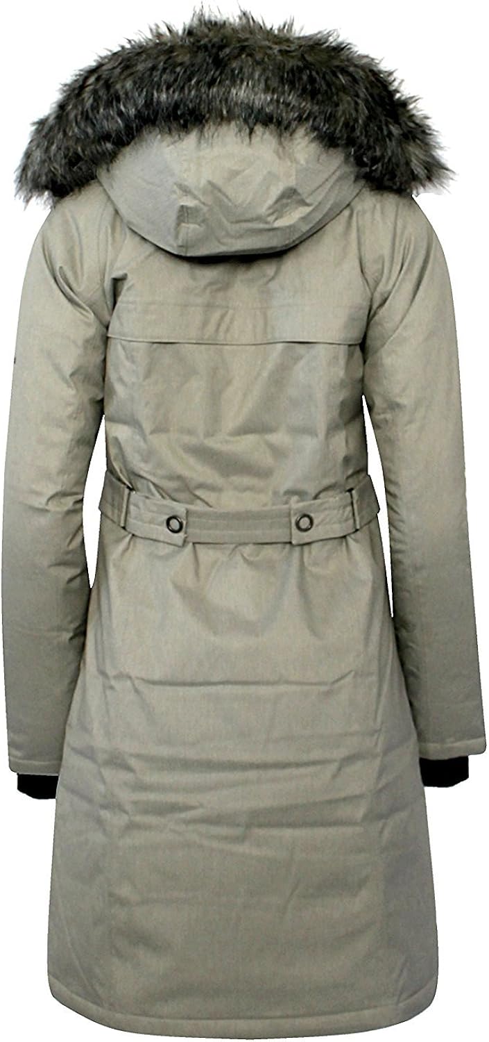 columbia women's flurry run down long omni heat jacket