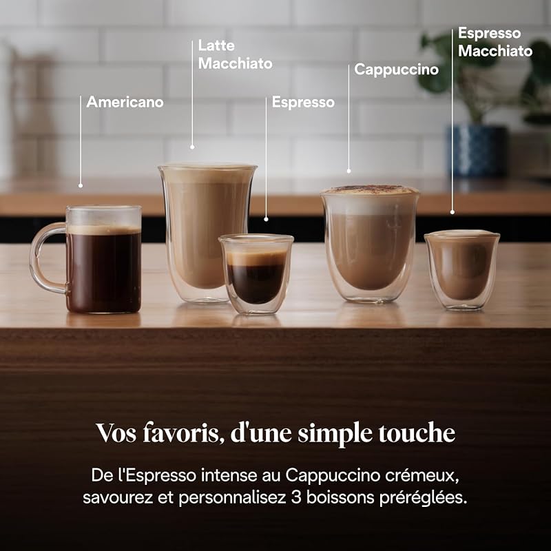 La Specialista Arte - Machine à Espresso 3 Boissons Préréglées