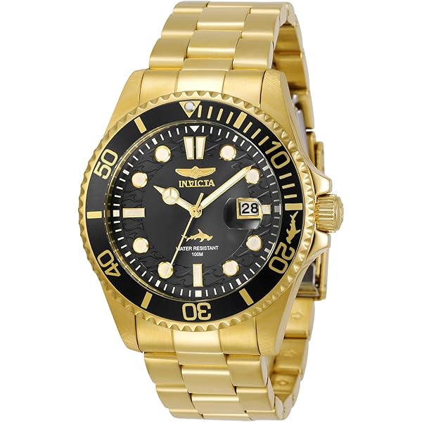 Amazon.com: Invicta Mens Pro Diver Quartz Watch, Silver