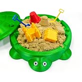 Mini Turtle Sandbox Zen Garden for Desk, Desktop Turtle Sand Box Coworkers | Funny Desk Decor Accessories for Work, Birthday, Christmas Stocking Gift for Coworkers, Friends