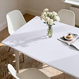 Hode White Vinyl Wrap Matte 40x300cm Self Adhesive Wallpaper Furniture Kitchen view 3