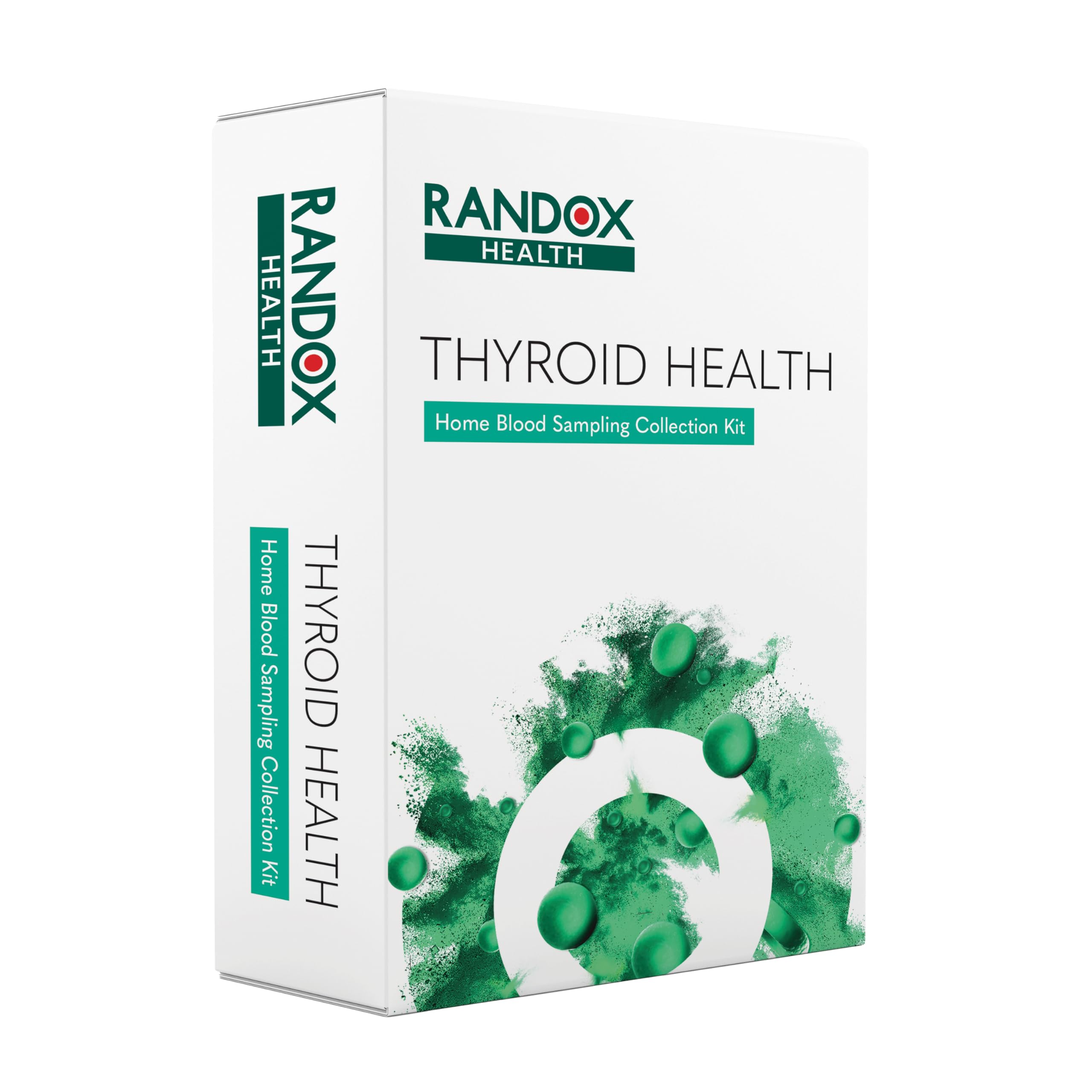 Thyroid Health Test | Thyroid Testing Kit | Thyroid Blood Test | Randox Health | TSH, T4, T3, Anti-TG, Anti-TPO | At-Home Thyroid Test Kit | Personalised Health Report | Health Results in 2-3 Days