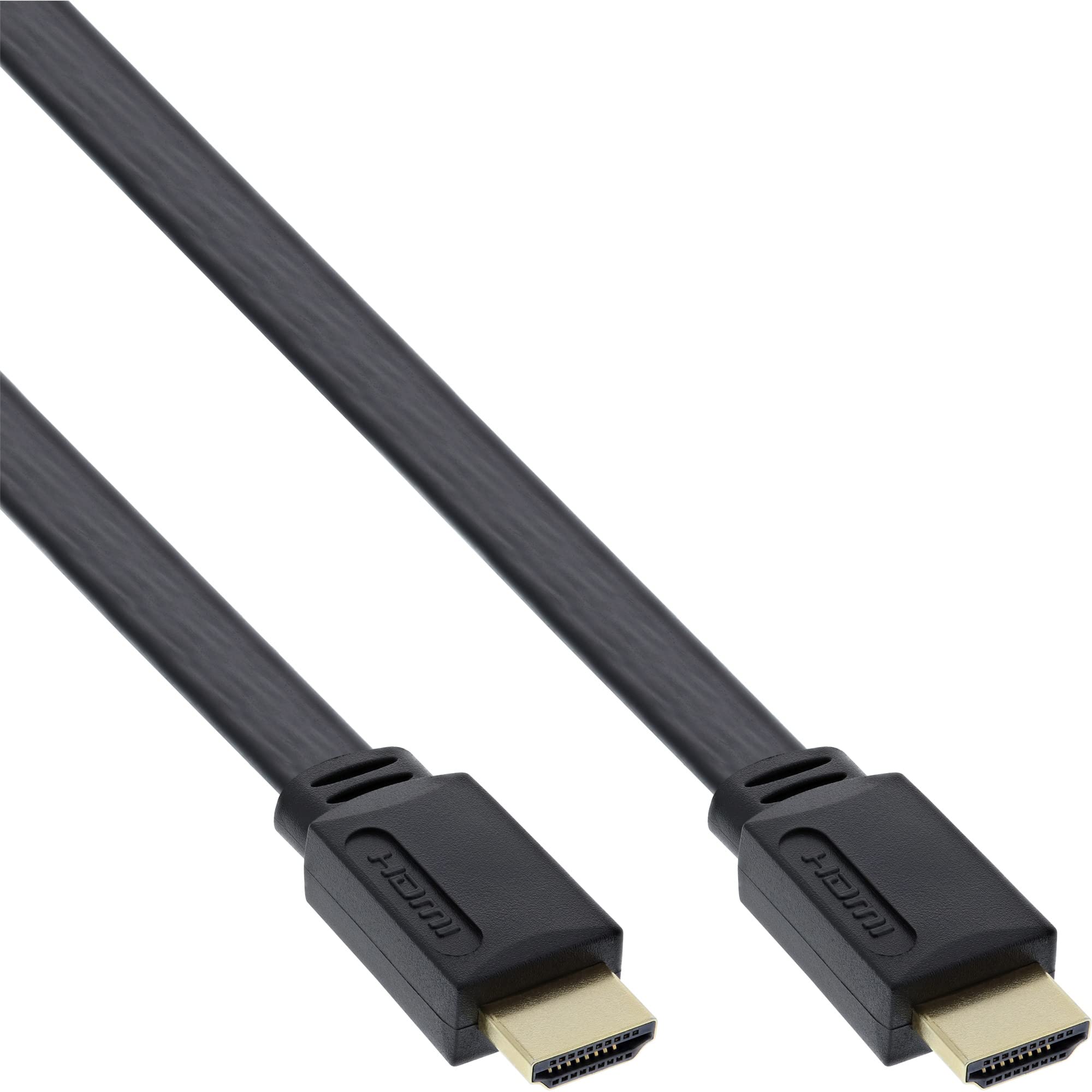 InLine 17001 °F High-Speed HDMI Ribbon Cable with Ethernet 1.5 m Black