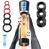 2026 Penisen Largement Tool Pump Electric for ED Treatment, Voice Control with 4 Training &amp; 4 Suction Modes Thrusting Machine ZIR74